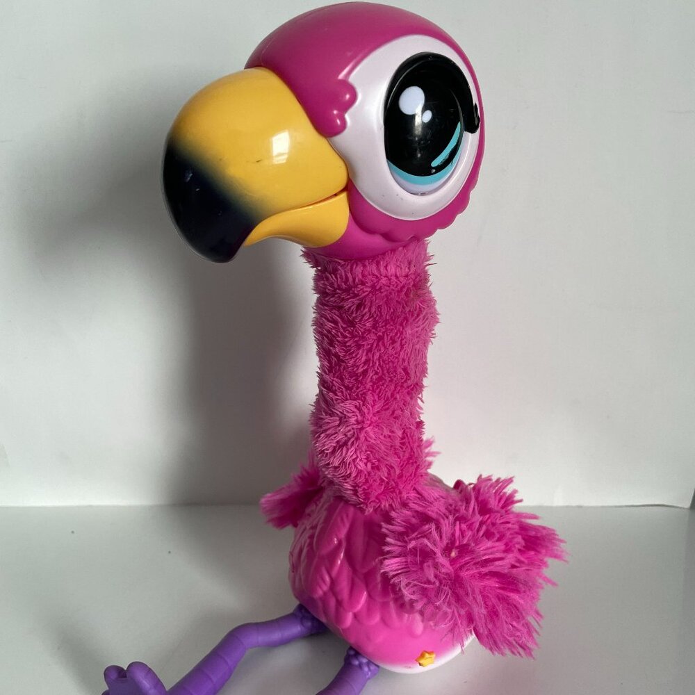 Little Live Pets Gotta Go Flamingo Bird Sings Moves - Repeats back words
